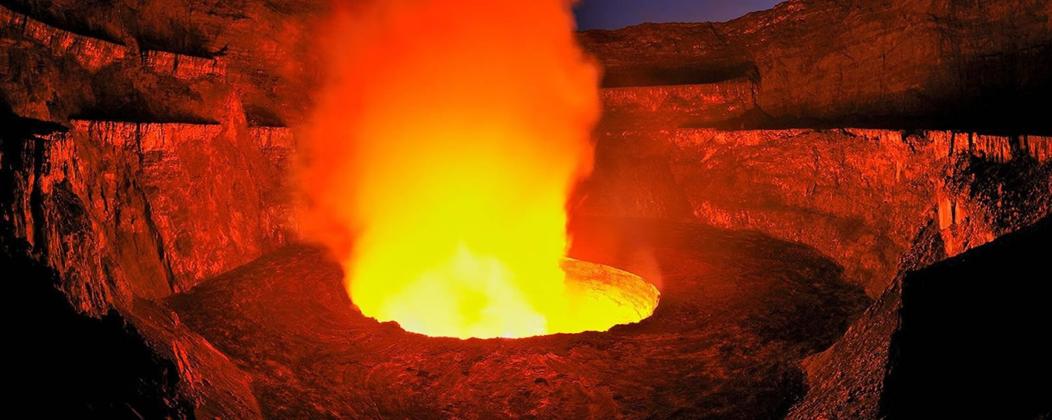 Active Nyiragongo Volcanoe